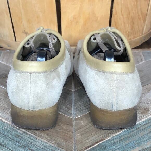 Clarks Originals Wallabee Low Sand Suede Lace-Up Mocs Loafers Womens Size 8.5 - Picture 6 of 11
